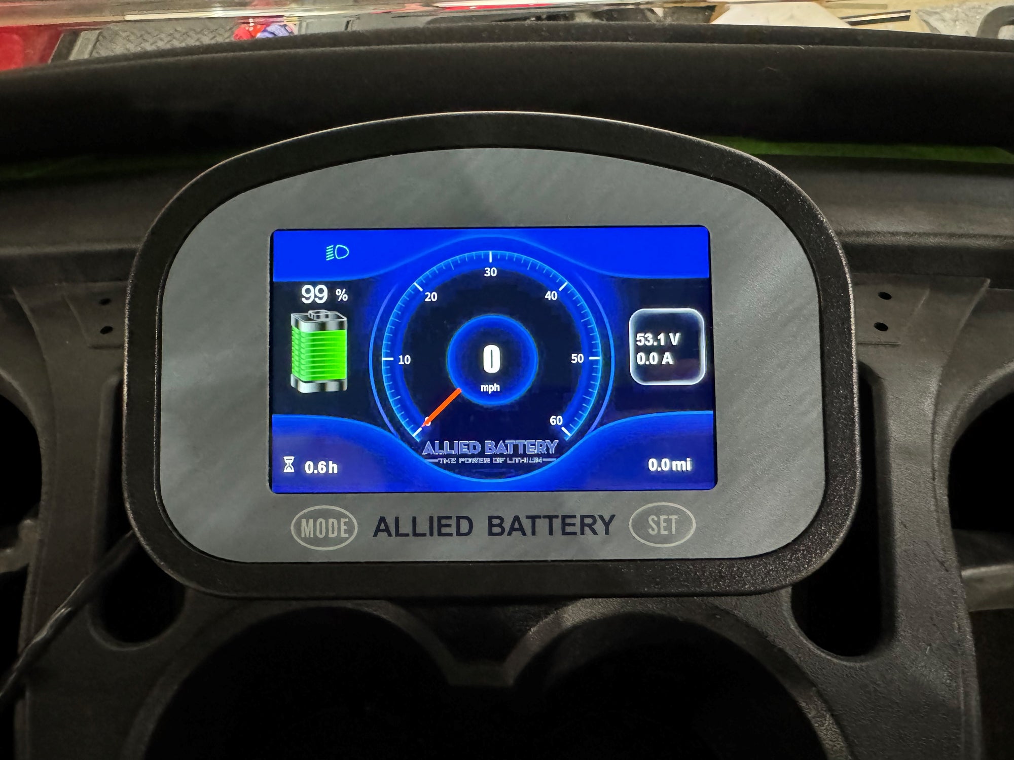 Allied Battery Presents Our NEW State of Charge Meter With Speedometer!
