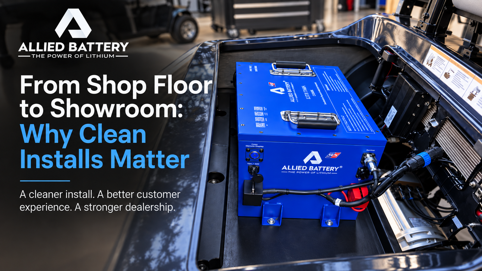 From Shop Floor to Showroom: Why Clean Installs Matter