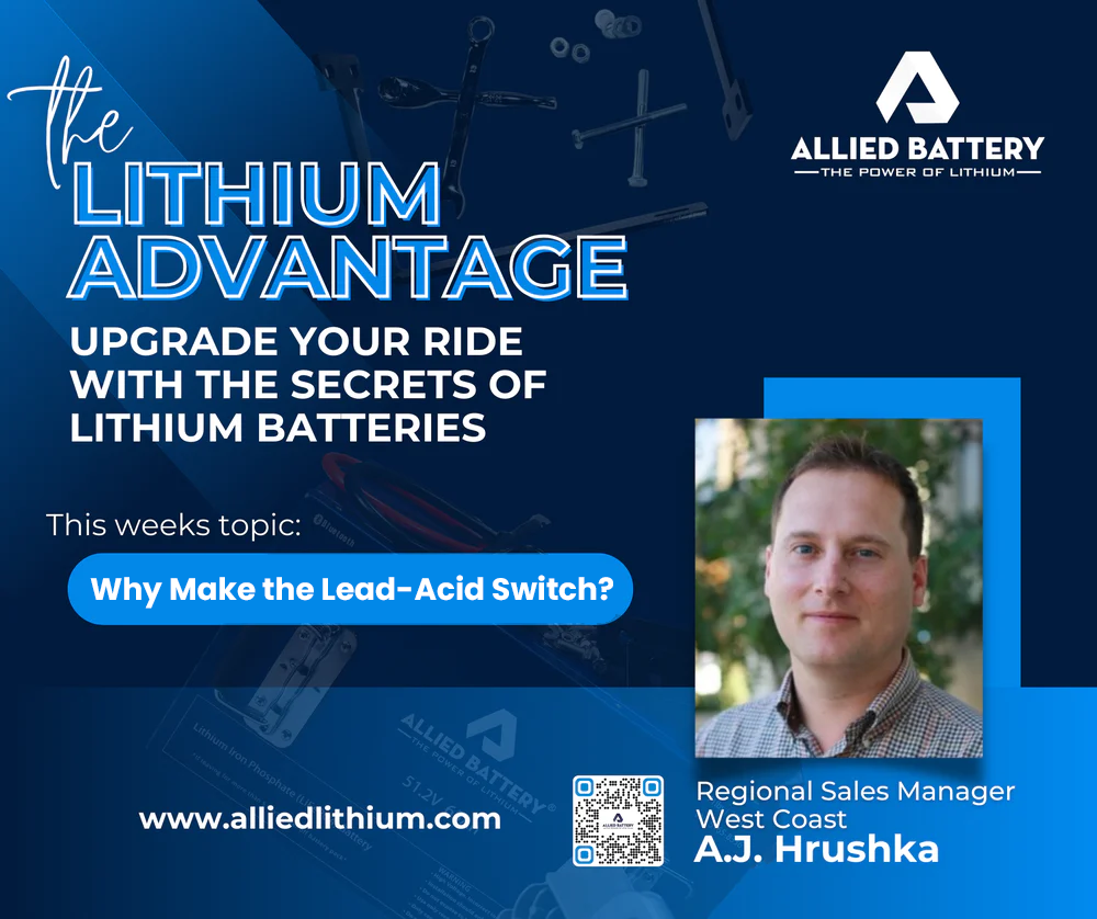 Why Make the Switch from Lead-Acid to Allied Lithium?