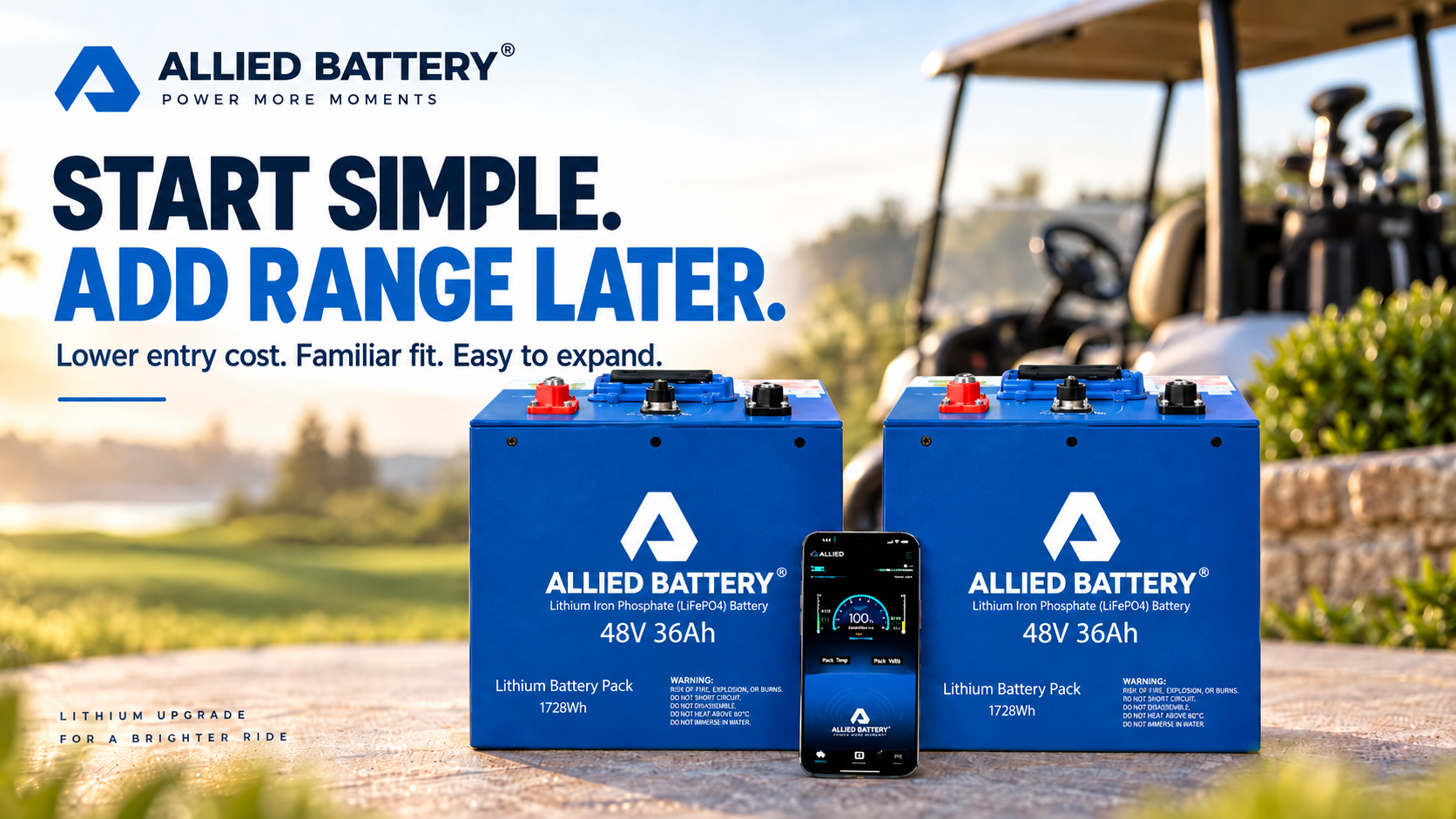 Start Simple. Add Range Later.