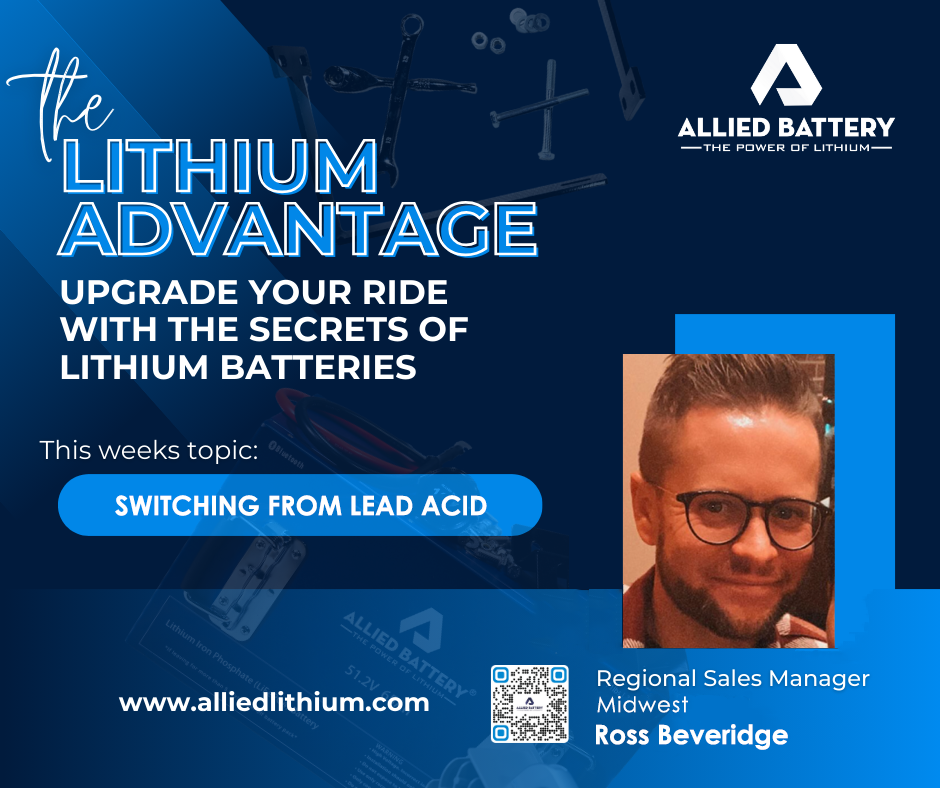 Advantages of lithium batteries vs lead-acid batteries