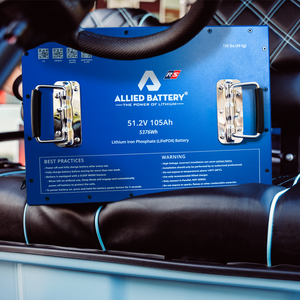 Allied RS Commercial 48V Lithium LiFePO4 Battery Package 105AH - Golf and UTV