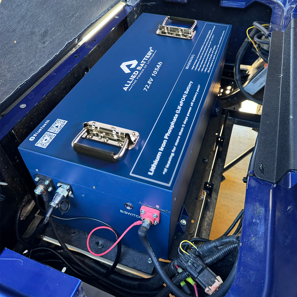 Allied Commercial 72V Lithium LiFePO4 Battery Package 105AH - Golf and UTV