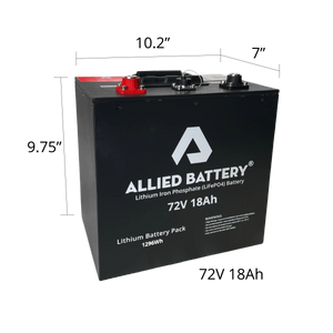 Allied "Drop-in-Ready" 72V Lithium Battery - ONLY for warranty replacement OR adding AH to your current Allied setup Allied Batteries