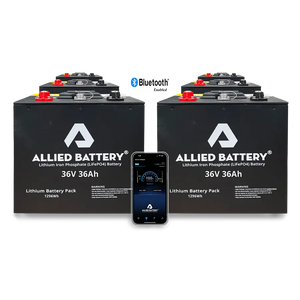 Allied Lithium 36V "Drop-in Ready"  Batteries - ONLY for adding to your Allied system / warranty replacement /or trolling motors Allied Batteries