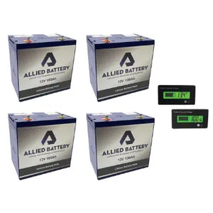 12V 100AH Allied Lithium Batteries - Marine, RV and Solar Storage