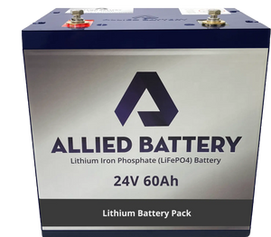 24V 60AH Allied Lithium Trolling Motors Batteries