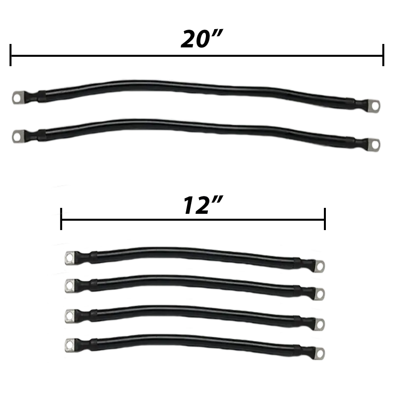 4 Gauge Performance Cable Install Pack Allied Battery